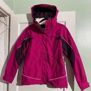 COLUMBIA WOMEN'S WHIRLIBIRD OMNI TECH JACKET - SZ M